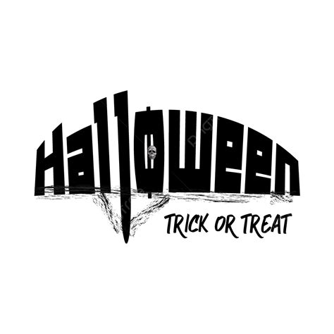 Halloween Premium Vector Happy Logo Free Lettering Halloween