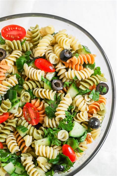 Simple Summer Pasta Salad Peanut Butter Fingers