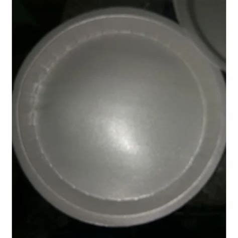 White Circular Eco Friendly Disposable Thermocol Plate At Rs Piece