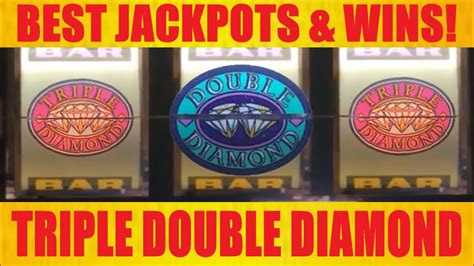 Nothing But JACKPOTS And BIG WINS On Triple Double Diamond High Limit