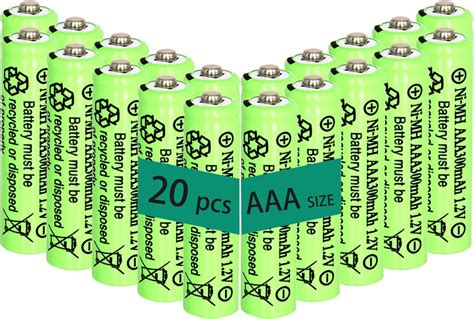 Amazon Lombaour V Aaa Mah Ni Mh Rechargeable Batteries For