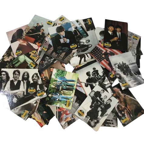 93 X The Beatles Collectable Cardss