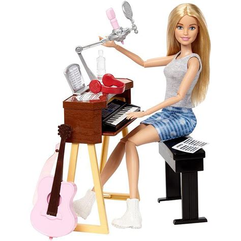 Mu Eca Y Playset Barbie M Sica Quiero Ser Compositora Fcp Barbiepedia