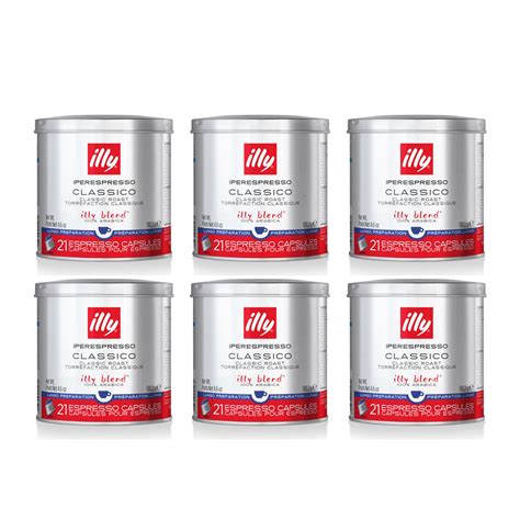 Illy Espresso Iper Capsules 21 Count Lungo Case Of 6 Espresso