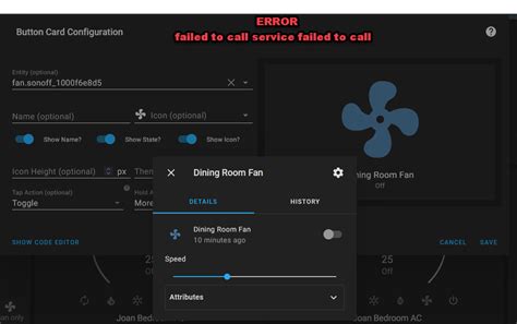 Fan Control In Lovelace Configuration Home Assistant Community