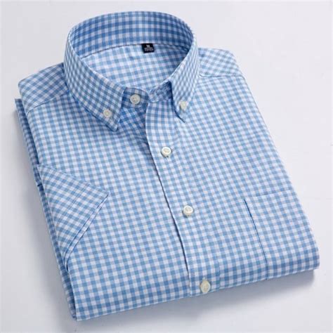 Summer Short Sleeve Plaid Shirts Latestshirt