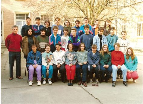 Photo de classe 3è3 de 1992 Collège Perrot D ablancourt Copains d avant