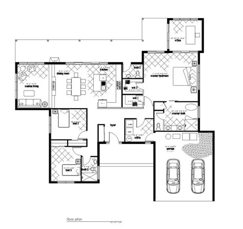 Custom Florida House Plans Mid Century House Mangrove Bay Design