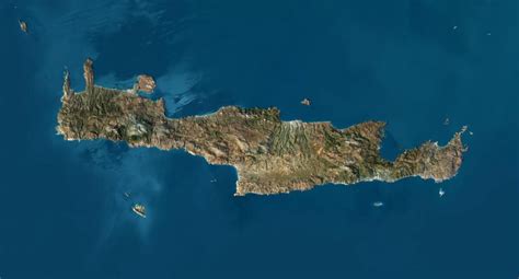 Crete Island Greece 3d Model By Shustrik