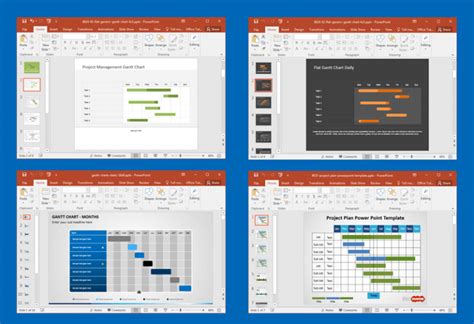 Best Gantt Chart & Project Management PowerPoint Templates