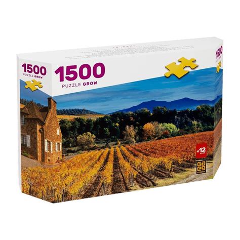 Puzzle Grow Pe As Panorama Toscana Kabum