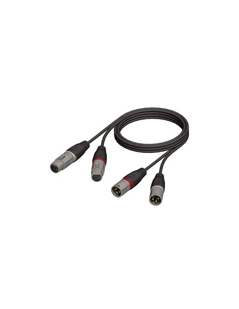 Adam Hall Cables ProCab Series REF 710 Audio Cable 2 X XLR Female To