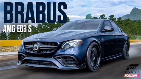 Forza Horizon 5 BRABUS AMG E63 S Customization FH5 YouTube