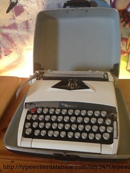 1965 Sears Citation 2 On The Typewriter Database