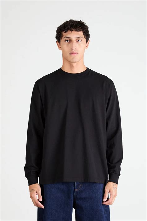 Municipal Long Sleeve Cotton T-shirt - Lady White Co. | Centre Commercial