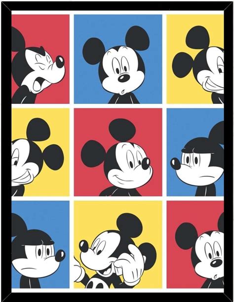 Ripley CUADRO DECORATIVO FIGURAS MICKEY MOUSE 30X40 CM