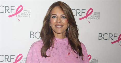 Hot Mermaid Liz Hurley Shows Off Her Bikini Body