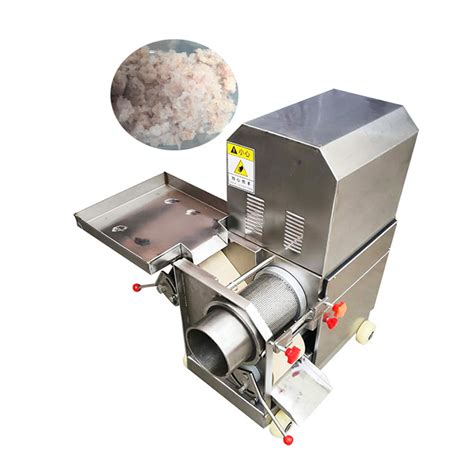 Automatic Meat Deboning Machine Fish Bone Remover Machine Fish Meat And