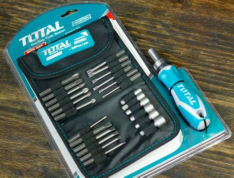 Total TACSD30266 I 26 Pcs Ratchet Screwdriver Set Tool Shop In