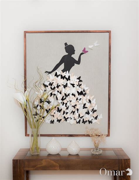 Awesome SVGs: Blowing Butterflies - Framed Wall Decor