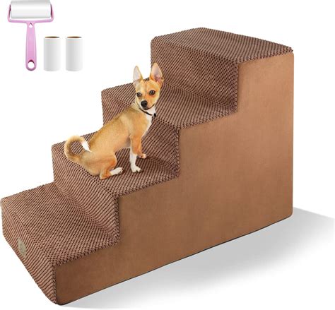 Hundetreppe F R Sofa Bett Stufen Haustiertreppe Mit Schaumstoff Und