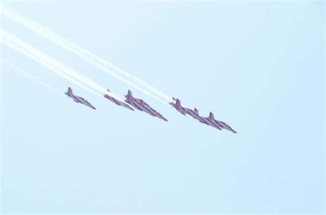 Indian Air Forces Surya Kiran Jets Leave Hyderabad Buzzed