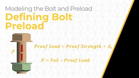 Defining Bolt Preload Using Ansys Mechanical Lesson Youtube