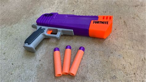 Review Nerf Fortnite Hand Cannon Youtube