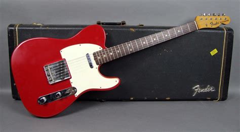 1967 Fender Telecaster In Dakota Red Rguitars