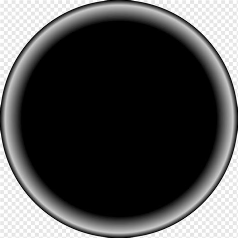 Black dream circle, black, dream, circle png | PNGWing