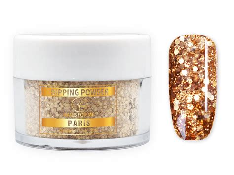 24k Gold Glitter - Nail Dip Powder 35ml - Nails For Me