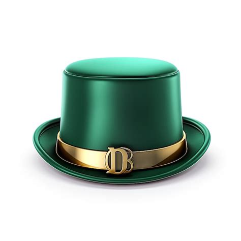 Premium Photo St Patricks Hat With Clover Vector Illustration