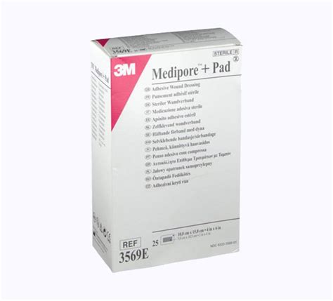 M Medipore Pad Soft Cloth Adhesive Wound Dressing E Medkart