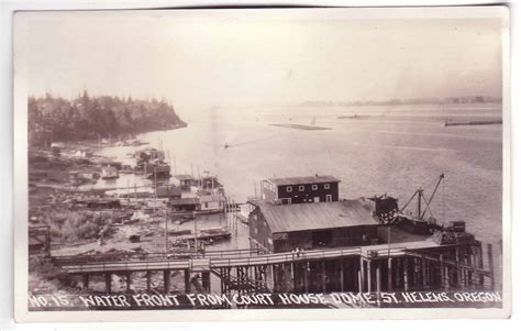 Columbia County Oregon Courthouse Postcards