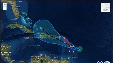 Hurac N Mar A Las Antillas Menores Y Puerto Rico En Alerta