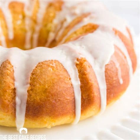 Orange Bundt Cake With Soak And Glaze The Best Cake Recipes