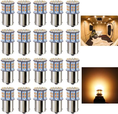 Amazon Bright 1156 1141 1003 50 SMD White LED Bulbs For Car Rear