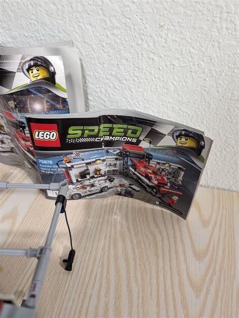 Lego Speed Champions Porsche Hybrid And K Pit Lane