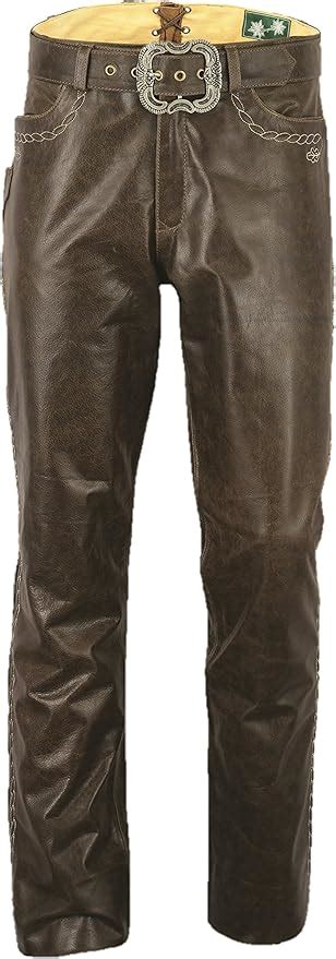 Fuente Bayerische Lederhose Mit G Rtel Herren Tracht Lang Damen