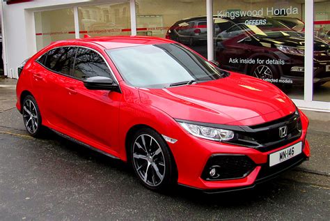 2017 Honda Civic 1 0T I VTEC SR AUTO 129PS New Model Kingswood Honda