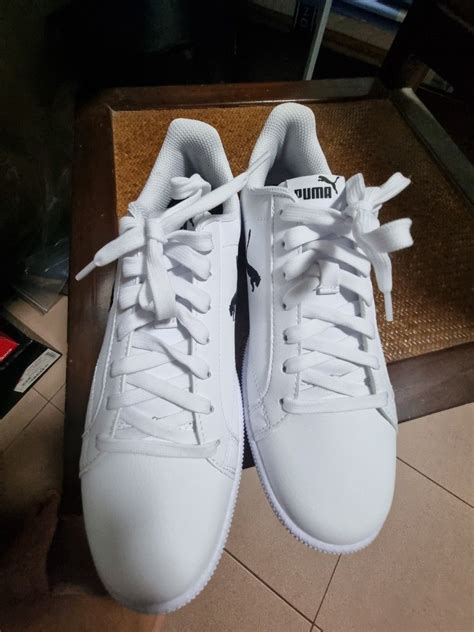 Puma white sneakers, Men's Fashion, Footwear, Sneakers on Carousell