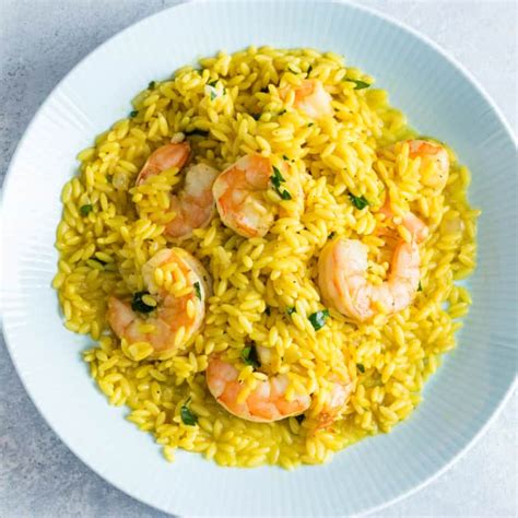 Shrimp And Orzo Risotto With Saffron And Lemon America S Test Kitchen