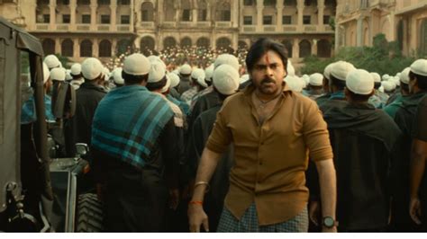 Ustaad Bhagat Singh First Look Out Pawan Kalyan Looks Intense In His