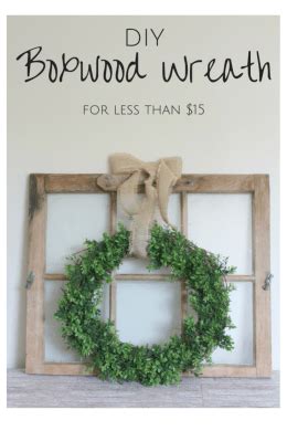 DIY Boxwood Wreath - Making it in the Mountains