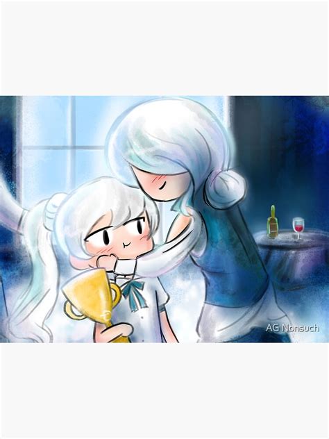 Weiss And Mrs Schnee Sticker By Nonsuchthefirst Redbubble