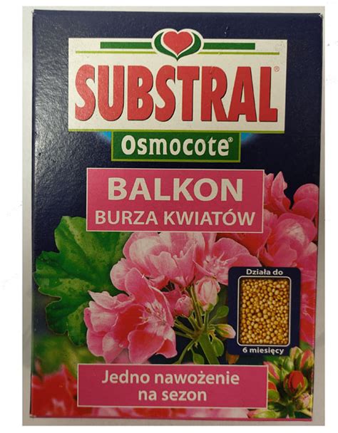 Naw Z Burza Kwiat W Osmocote Substral G Nawx