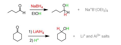 Lialh Und Nabh Carbonyl Reduktionsmechanismus Mefics