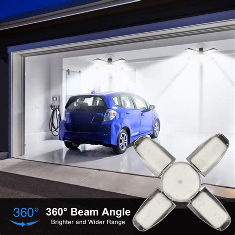 W Led D Formable Garage Lumi Re Pliable Quatr Grandado