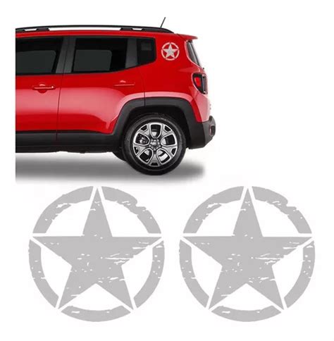 Sticker Sportinox Vinil Adesivos Laterais Estrela Militar Corro Da Jeep