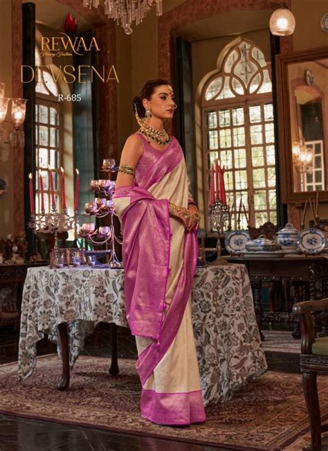 Devsena By Sangam Silk Saree Catalog The Ethnic World